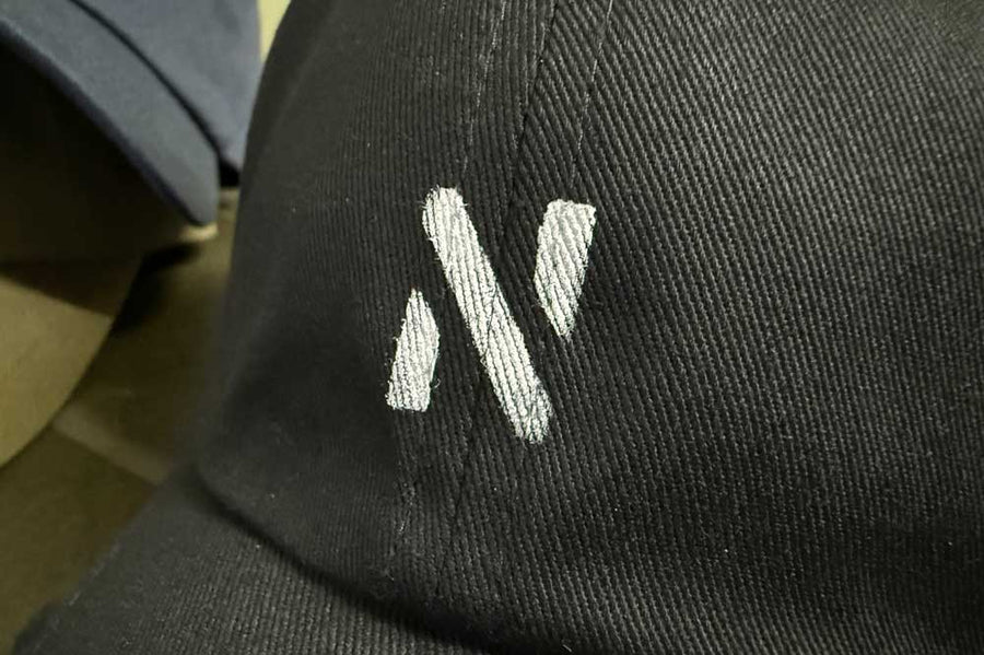 #222 - Basecap Dad Cap Stencil Alphabet