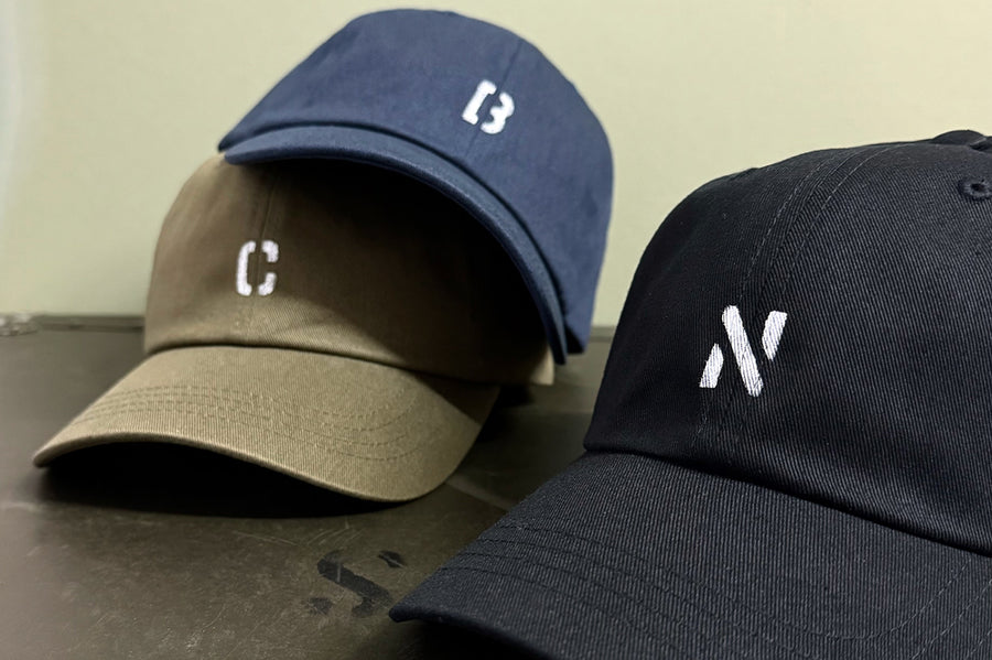 #222 - Basecap Dad Cap Stencil Alphabet