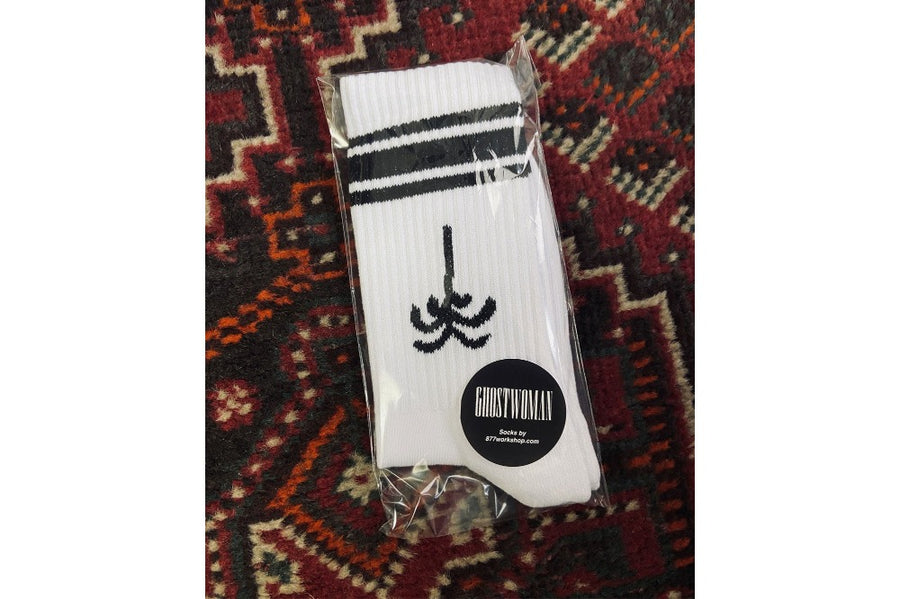 #186 - Men's socks Ghostwoman
