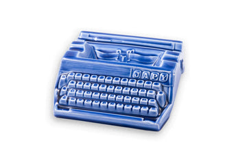 #306 Vintage Typewriter Japy blue