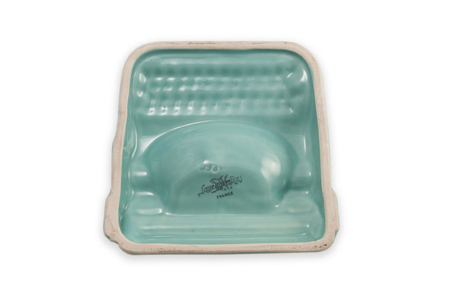 #400 Vintage Typewriter Japy turquoise