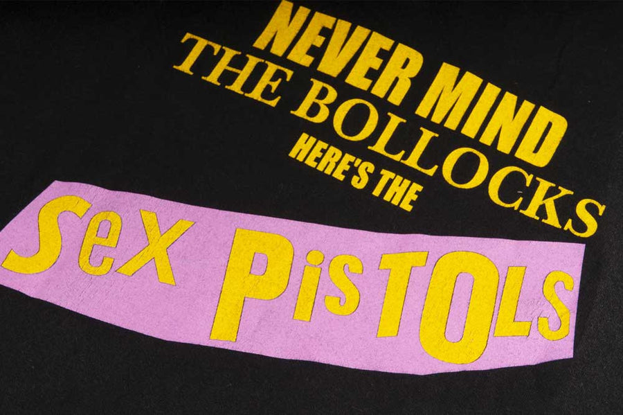 #600 Vintage Band T-Shirt Sex Pistols Never Mind the Bollocks - Size S