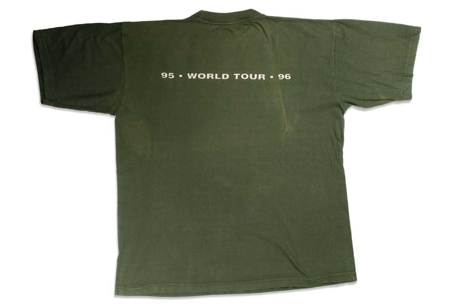 #600 Vintage Band T-Shirt Status Quo World Tour 1995 1996- Size XL