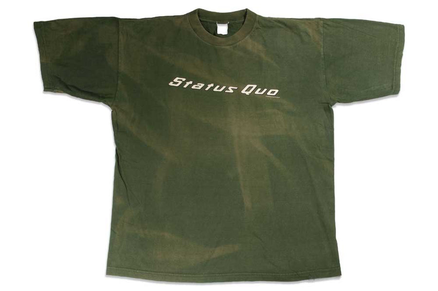 #600 Vintage Band T-Shirt Status Quo World Tour 1995 1996- Size XL