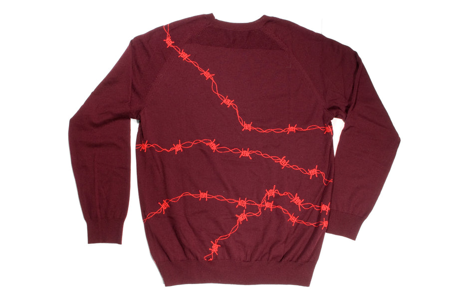#500 - Men's sweater Barbwire – one of one