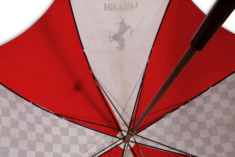 ferrari logo patio umbrellas for sale 400 Vintage Ferrari Umbrella Cotton– 877 Workshop