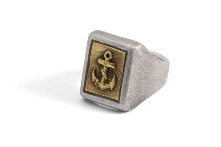 #028 - Signet Ring Anchor - 877 Workshop