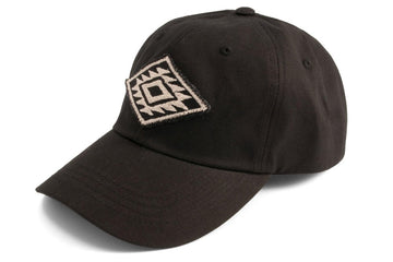 #190 - Basecap Dad Cap Navajo Pattern black - 877 Workshop