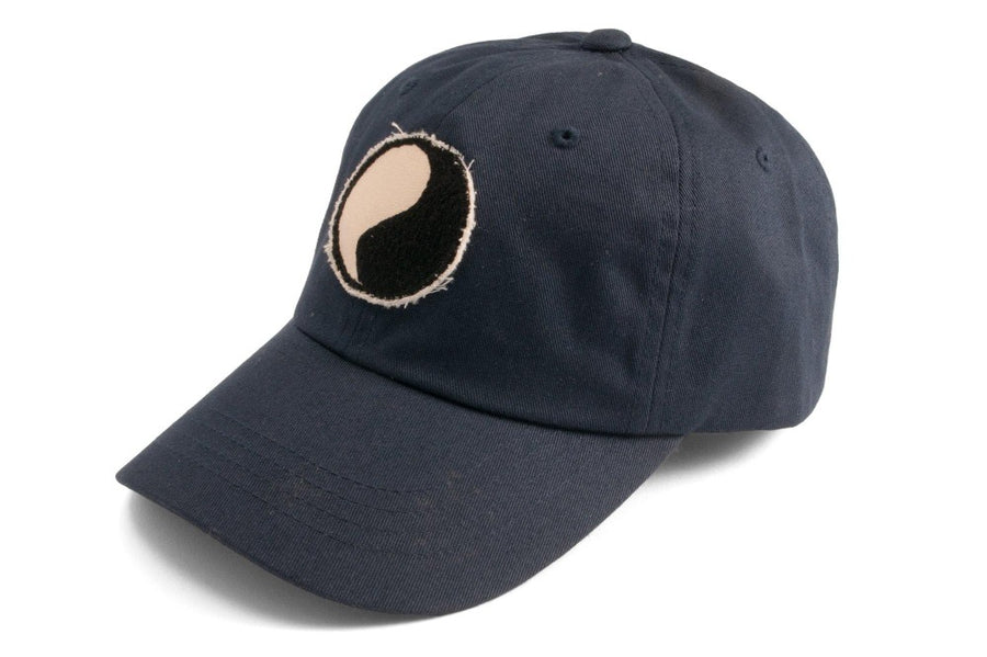 #192 - Basecap Dad Cap YingYang blue - 877 Workshop