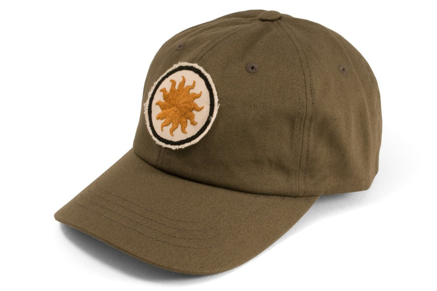 #208 - Basecap Dad Cap Sun olive - 877 Workshop