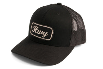 #198 - Basecap Trucker Cap Hwy black - 877 Workshop