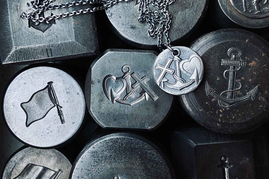 #086 - Necklace Faith, Hope, Love