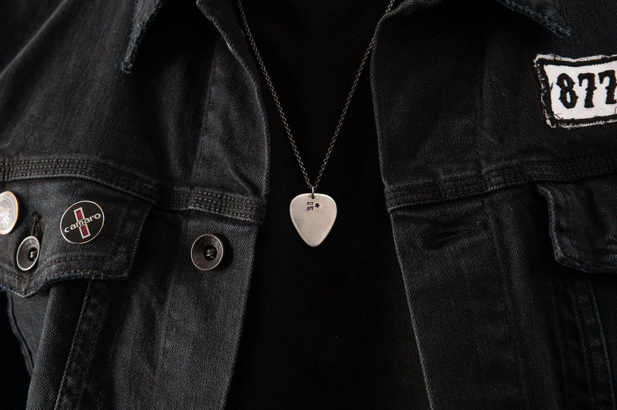 #067 - Necklace Guitar Pick - 877 Workshop