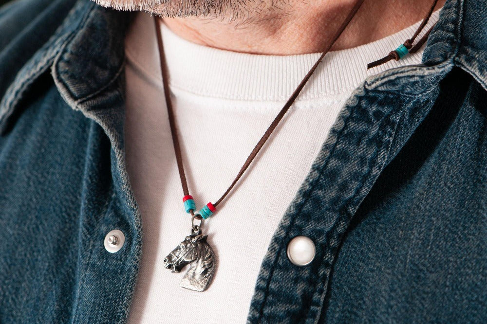 ネックレス・ペンダント Printed Leather Plaque Necklace Amazon.com: KECHO 14k Yellow Gold Caduceus RN Charm