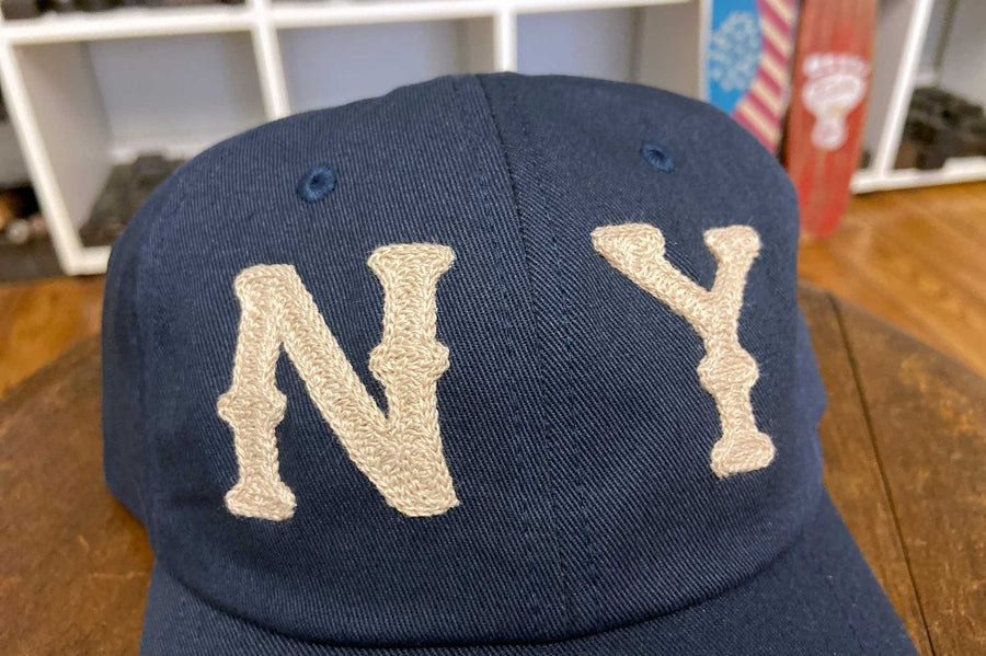 205 - Basecap Dad Cap New York black– 877 Workshop