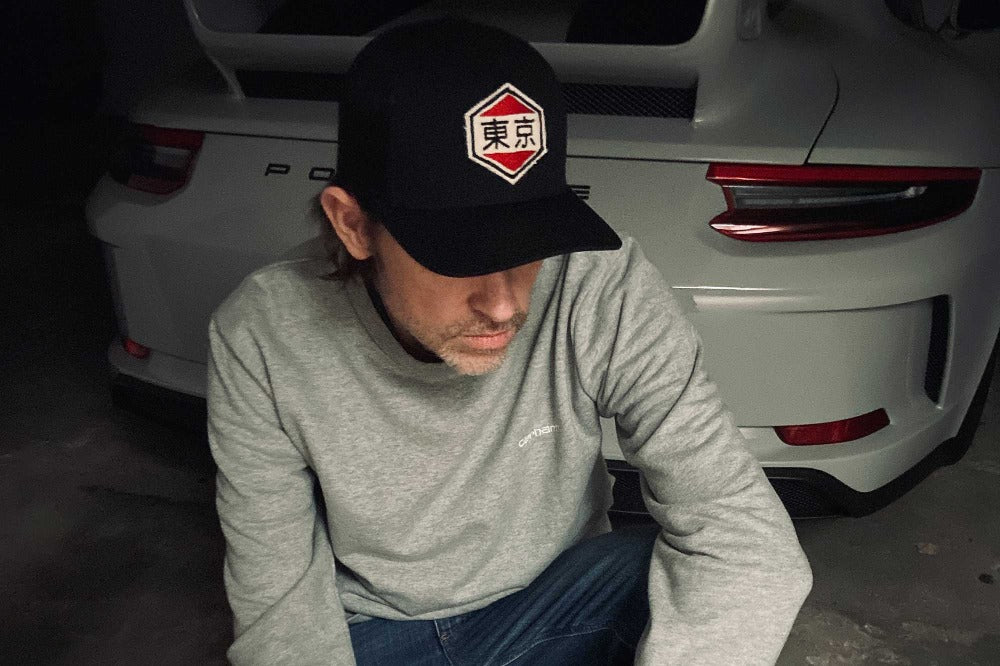 242 - Basecap Trucker Cap Tokyo Black– 877 Workshop