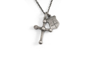 #055 - Necklace Cross and Shield - 877 Workshop