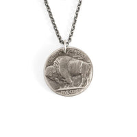 Buffalo nickel deals necklace