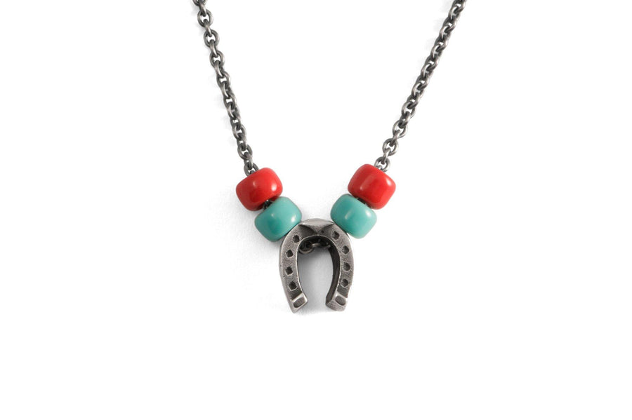 #063 - Necklace Horseshoe - 877 Workshop