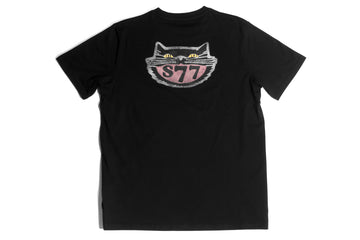 #185 - Men’s T-Shirt 877 Black Cat - 877 Workshop