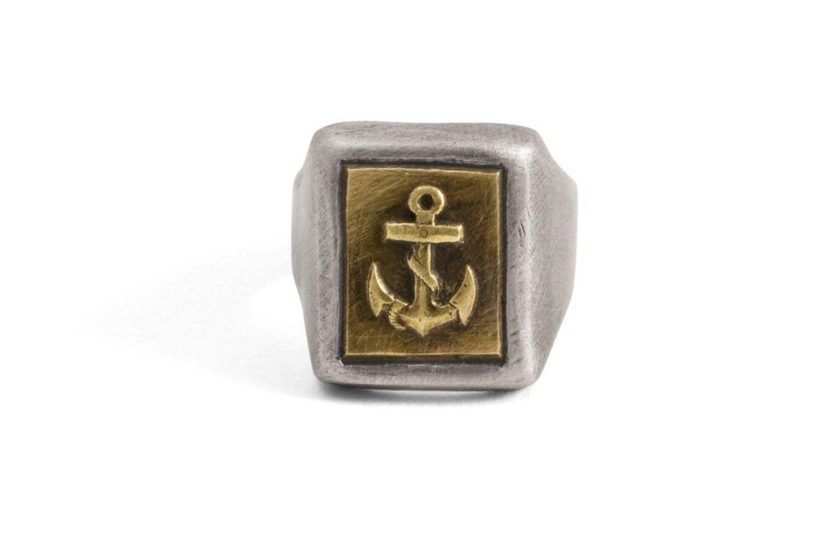 #028 - Signet Ring Anchor - 877 Workshop